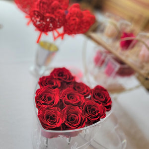 The Rose Maven - All Rights Reserved red heart roses